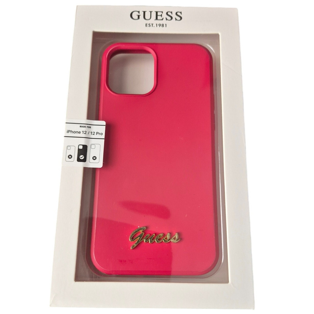 Iphone 12 - 12 Pro Case Guess Pink